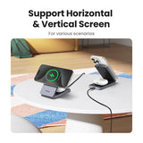 UGREEN 2-in-1 Qi2 Magnetic Wireless Charger – W706 – 1 Year Warranty