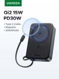 UGREEN 20000mAh 15W Qi2 Magnetic Wireless Power Bank With Type C Cable – PB567