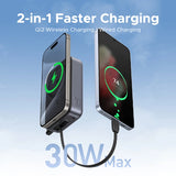 UGREEN 20000mAh 15W Qi2 Magnetic Wireless Power Bank With Type C Cable – PB567