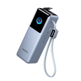 UGREEN 25000mAh – 200W Nexode Pro Power Bank with 35cm Braided Cable + 65cm Retractable Cable – PB728