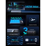 UGREEN 25000mAh 140W Power Bank with Built-in Cable PB205