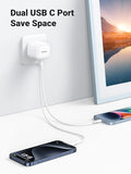 UGREEN 40W Dual Type-C Fast Charging Adapter – CD243