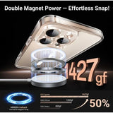 UGREEN Classy Clear Magnetic Protective Case for iPhone 16 Pro (Clear) - CA111