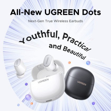 UGREEN Dots A3 TWS White 75627