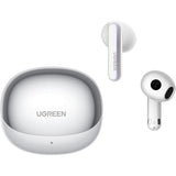 سماعات أذن UGREEN HiTune H6 Pro Hybrid Canceling باللون الأبيض WS203