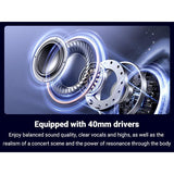 UGREEN HiTune Max5c Hybrid Active Noise-Cancelling Headphones White HP203