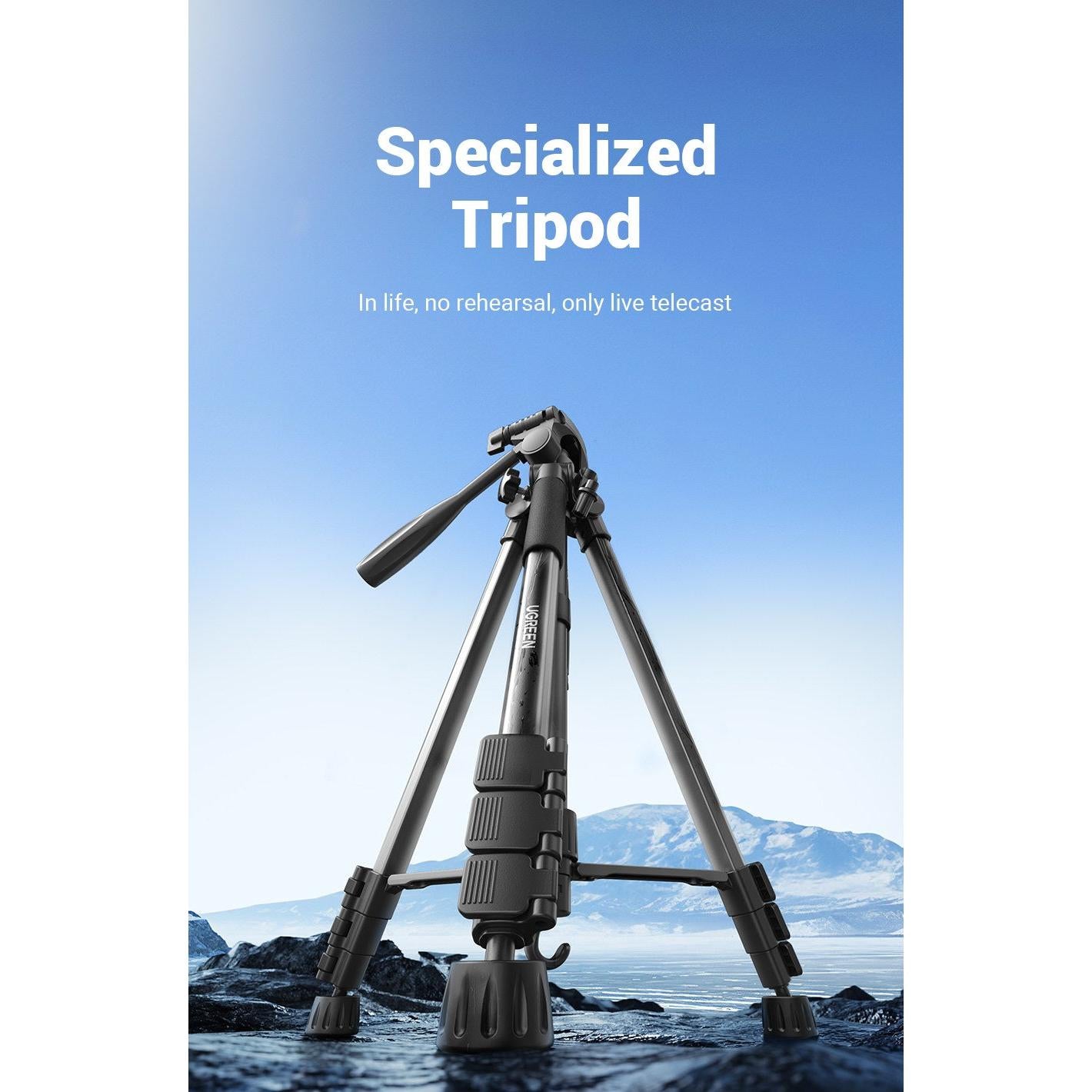 UGREEN Professional Tripod for Phone & Camera LP661