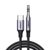 UGREEN Round USB-C Audio Cable - 1 Meter / Deep Gray