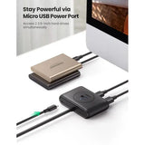 UGREEN USB 3.0 Hub - 1 Meter / Black