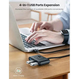 UGREEN USB 3.0 Hub - 1 Meter / Black
