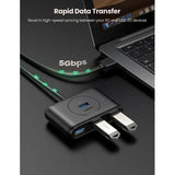 UGREEN USB 3.0 Hub - 1 Meter / Black