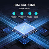 علبة محرك أقراص صلبة UGREEN USB 3.0 إلى SATA 2.5 بوصة - US221