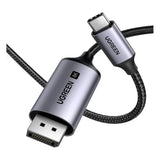 UGREEN USB-C to Display Port 8K Cable - 1 Meter / Grey