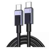 كابل شحن سريع UGREEN USB-C إلى USB-C PD، لون رمادي فضائي، طول 2 متر، قدرة 100 واط، رقم الموديل L512