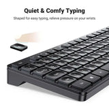 UGREEN Wireless Keyboard and Mouse Combo black MK006