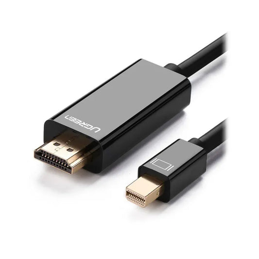 UGreen Mini DisplayPort Male to HDMI Cable 4K (1.5 M) - Black