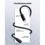 UGreen USB C Gen2 5A Extension Cable 1 Meter Black