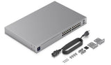Ubiquiti Professional 24 PoE 24-Port Gigabit Managed PoE Network Switch with SFP+