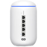 Ubiquiti UDR Desktop UniFi Cloud Gateway with an integrated WiFi 6 access point and PoE switch