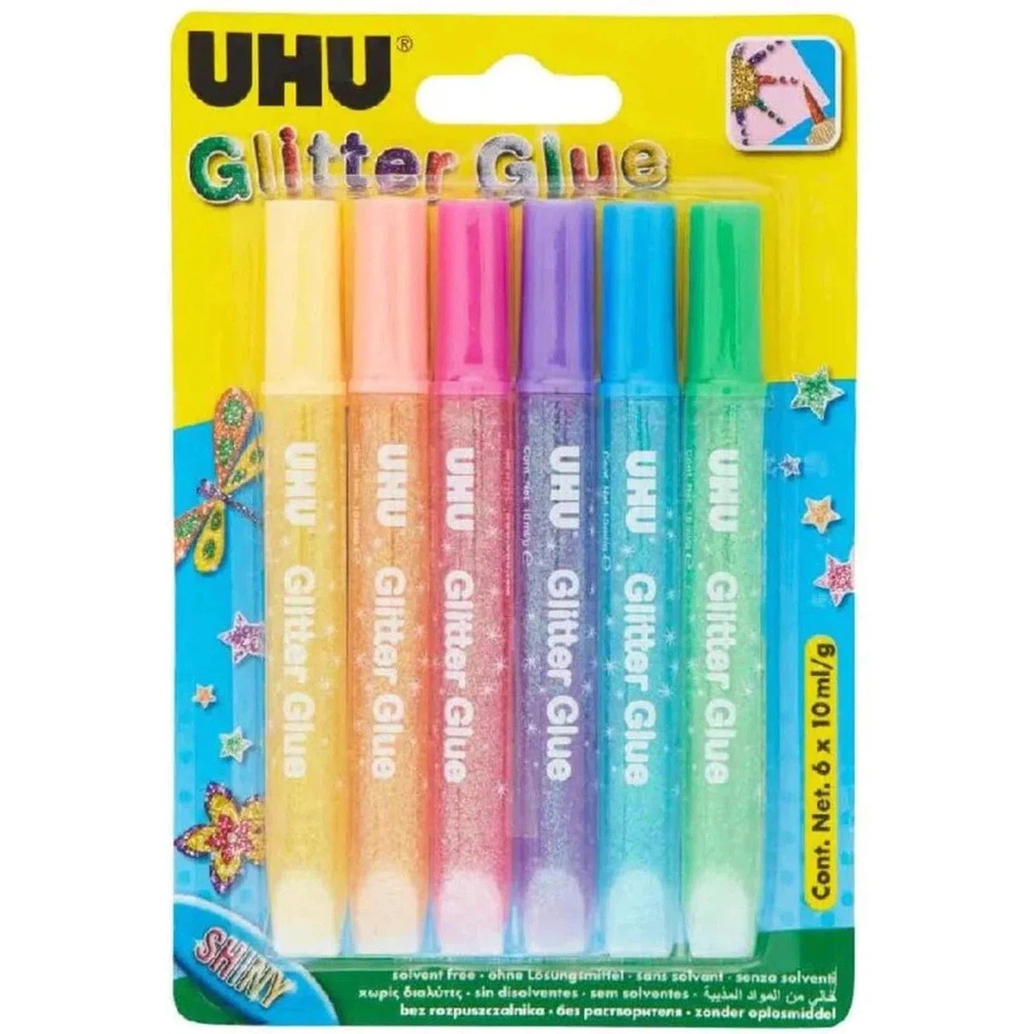 Uhu Glitter Glue Shiny-Pens-UHU-Star Light Kuwait