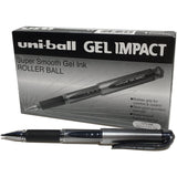 Uni Ball Gel Impact Um-153S Rollerball Pen-Pens-Other-Black-Star Light Kuwait