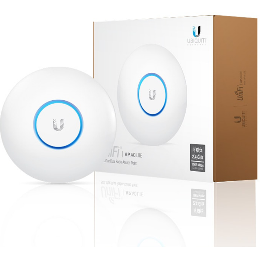 Unifi Uap-Ac-Lite Ac1167 Dual Radio Access Point-Unifi Access Point-Ubiquity-Star Light Kuwait