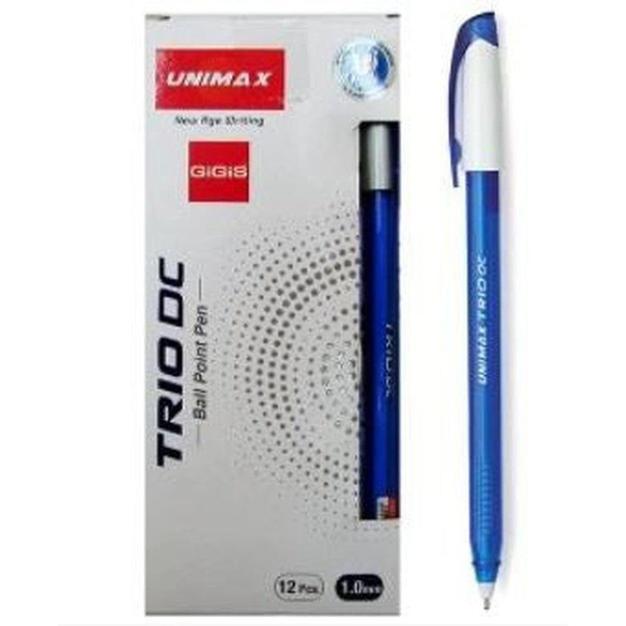 Unimax Trio Dc Ball Point Pen-Pens-Unimax-Black-Star Light Kuwait