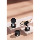 Universal Magnetic Phone Holder, ABS Material, Suction Cup for Mirror and Multi-Surface Mounting