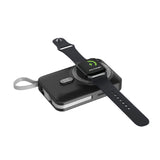 SIA Magnetic 10000mAh Power Bank | RGB Fan | PD 20W | 15W Wireless – Gray