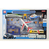 Urban Traffic Vehicle Set With Accessories-399-268D2-Common Toys-Other-Star Light Kuwait
