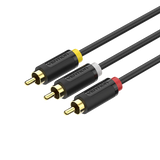 Vention 3RCA to 3RCA AV Cable 1.5M Black