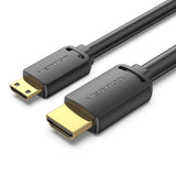 Vention HDMI-C to HDMI-A 4K HD Cable 1M Black