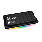 قرص صلب محمول WD Black D40 بسعة 2 تيرابايت - سرعة نقل بيانات تصل إلى 2000 ميجابايت/ثانية مع منفذ USB من النوع C