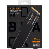 WD Black SN850X NVMe SSD - 2TB / M.2 2280 / Up to 7300MB/s / PCIe 4 x4 - SSD (Solid State Drive)