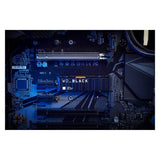 قرص تخزين WD Black 4TB SN850X NVMe Gen 4، من نوع M.2 SSD مزود بمشتت حراري، سرعة تصل إلى 7300، متوافق مع PS5 والكمبيوتر الشخصي