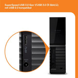 قرص صلب مكتبي WD My Book بسعة 18 تيرابايت ومنفذ USB 3.0، طراز WDBBGB0180HBK-EESN