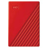 WD My Passport - 2TB / Up to 5Gb/s / USB 3.2 Gen 1 / Red / External Hard Drive