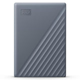 WD My Passport 4TB Portable Hard Drive USB 3.2 Gen 1 TYPE C WDBRMD0040BGY-WESN