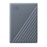 قرص صلب خارجي WD My Passport - سعة 6 تيرابايت / سرعة نقل بيانات تصل إلى 5 جيجابت/ثانية / منفذ USB 3.2 من الجيل الأول / منفذ USB-C / رمادي