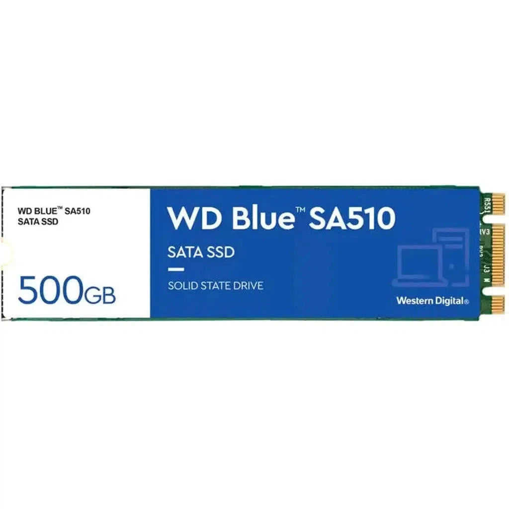 Wd Blue Sa510 M.2 2280 Sata Ssd - 500Gb / M.2 2280 / Sata-Iii - Ssd-Ssd-Western Digital-Star Light Kuwait