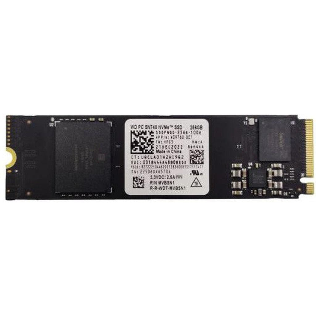 Wd Pc Sn740 M.2 Pcie Nvme Ssd - 256Gb / M.2 2280 / Pcie 4.0 / Open - Ssd-Ssd-Western Digital-Star Light Kuwait