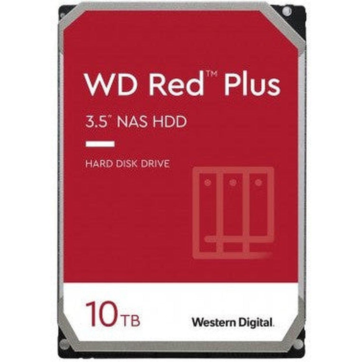 Wd Red 10Tb Nas Hard Disk Drive – 5400 Rpm Class Sata 6Gb/S, Cmr, 256Mb Cache, 3.5 Inch – Wd101Efax-Network Attached Storage-Western Digital-Star Light Kuwait