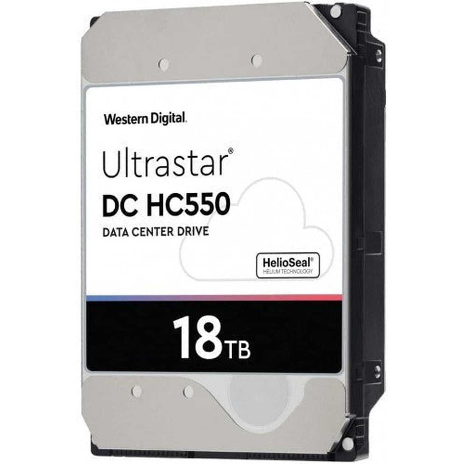 Wd Ultrastar Dc Hc550 18Tb 7200 Rpm Sata 6Gb/S 512Mb Cache 3.5-Inch Enterprise Hard Drive - Wuh721818Ale6L4-Network Attached Storage-Western Digital-Star Light Kuwait