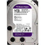 قرص صلب داخلي من ويسترن ديجيتال بسعة 14 تيرابايت، طراز WD Purple Pro، مخصص للمراقبة - SATA 6 جيجابت/ثانية، ذاكرة تخزين مؤقتة 512 ميجابايت، 3.5 بوصة - WD142PURP
