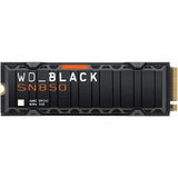 Western Digital Black SN850 NVMe SSD, 2TB PCIe Gen4 M.2 SSD with Heatsink (WDS200T1XHE)