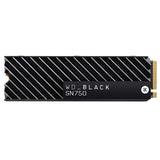 Western Digital SN750 NVMe 500GB Solid State Drive with Heatsink Black (WDS500G3XHC)