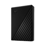 Western Digital WD 5TB My Passport Portable Hard Disk Drive, USB 3.0, Password Protection, Compatible with Windows and Mac, External HDD Black (WDBPKJ0050BBK-WESN)