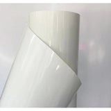 White PU Flex Vinyl Sticker Roll – 50cm x 1m