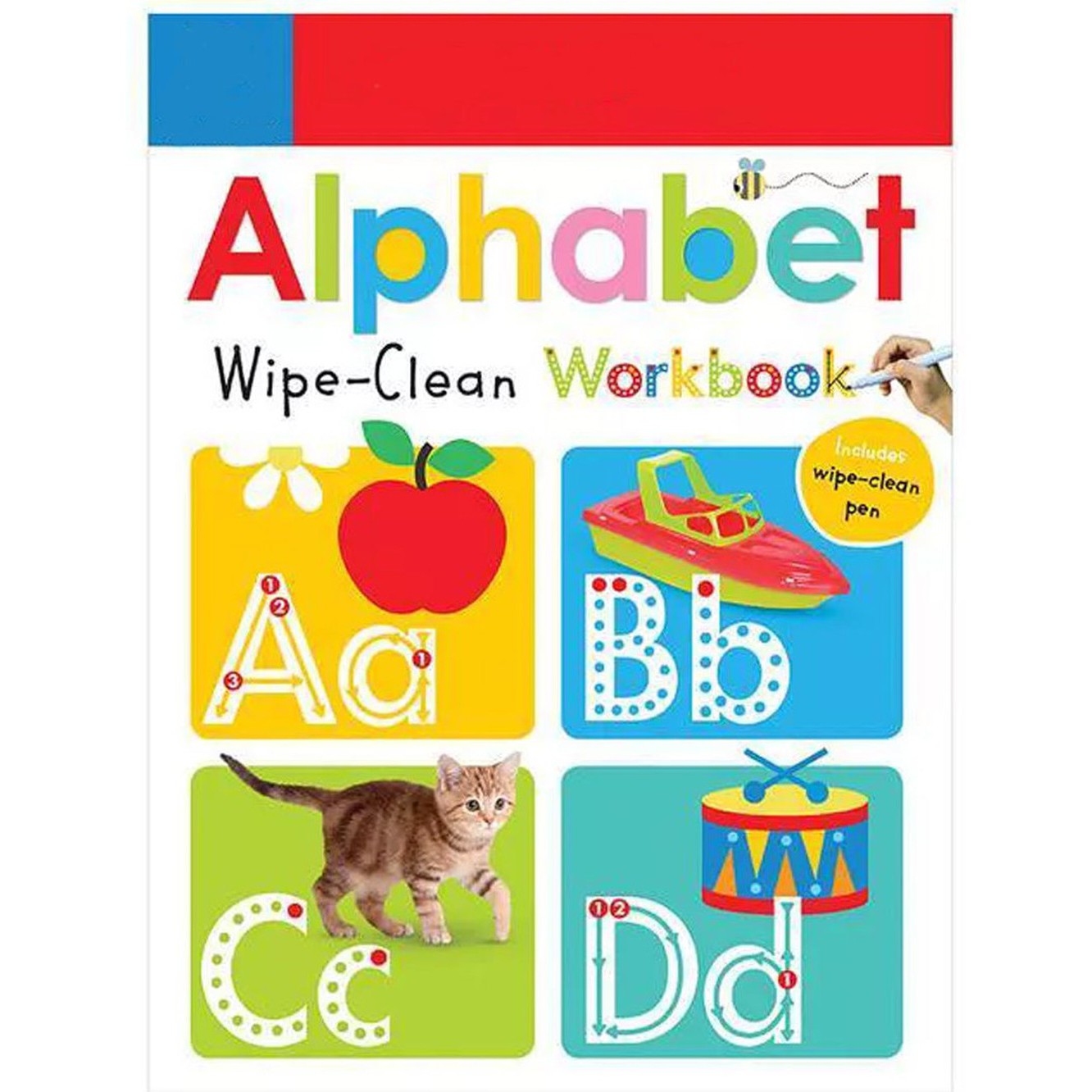 Write And Wipe Alphabetic Practice Book-School Supplies-Other-Star Light Kuwait