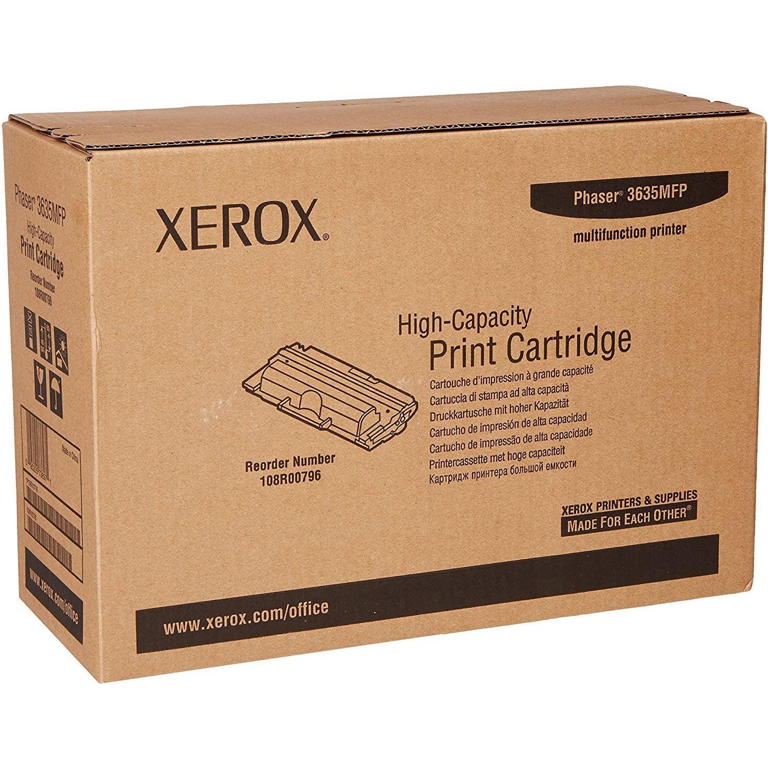 Xerox 108R00796 High Capacity Print Cartridge Black-Inks And Toners-Xerox-Star Light Kuwait